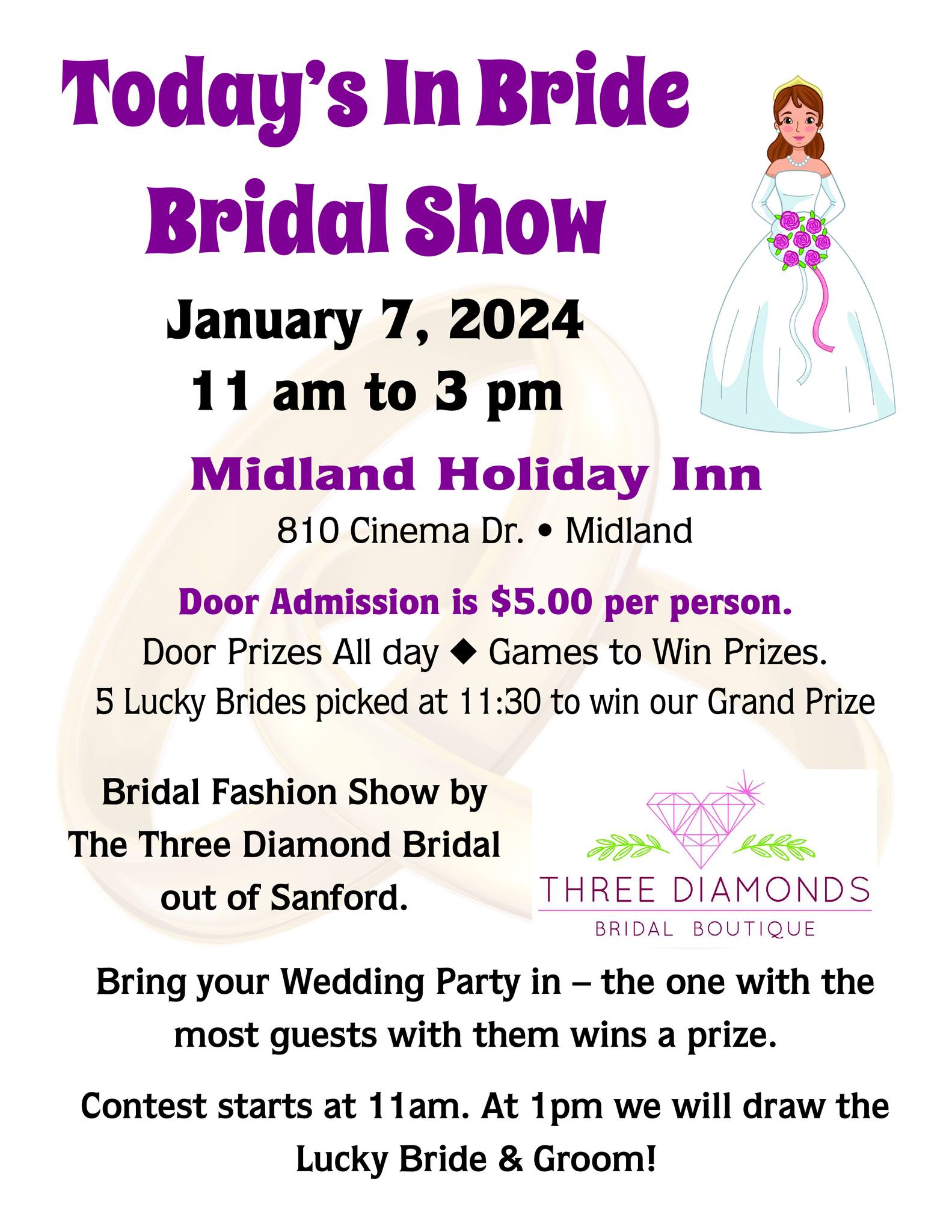 Today's In Bride Bridal Show, January 7, 2024