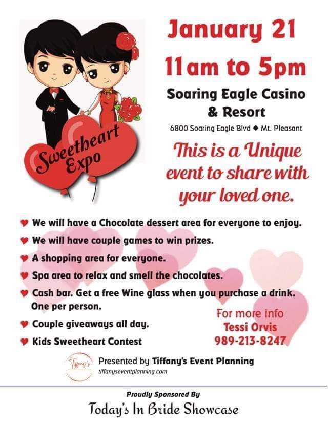 Sweetheart Expo January 21, 2024